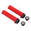 2Pcs Bike Handle Grip Rubber Anti Slip Wear Resistant Ergonomic Hollow Design Bike Handlebar Grips Cover