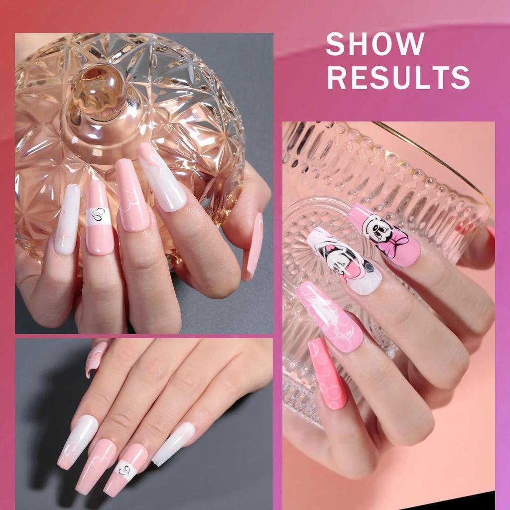 JTING Free Sample Design Your Own Gel Nail Polish Bottle 6colors Uv Gel Polish Box Set Private Label Nail Supplier Vendor