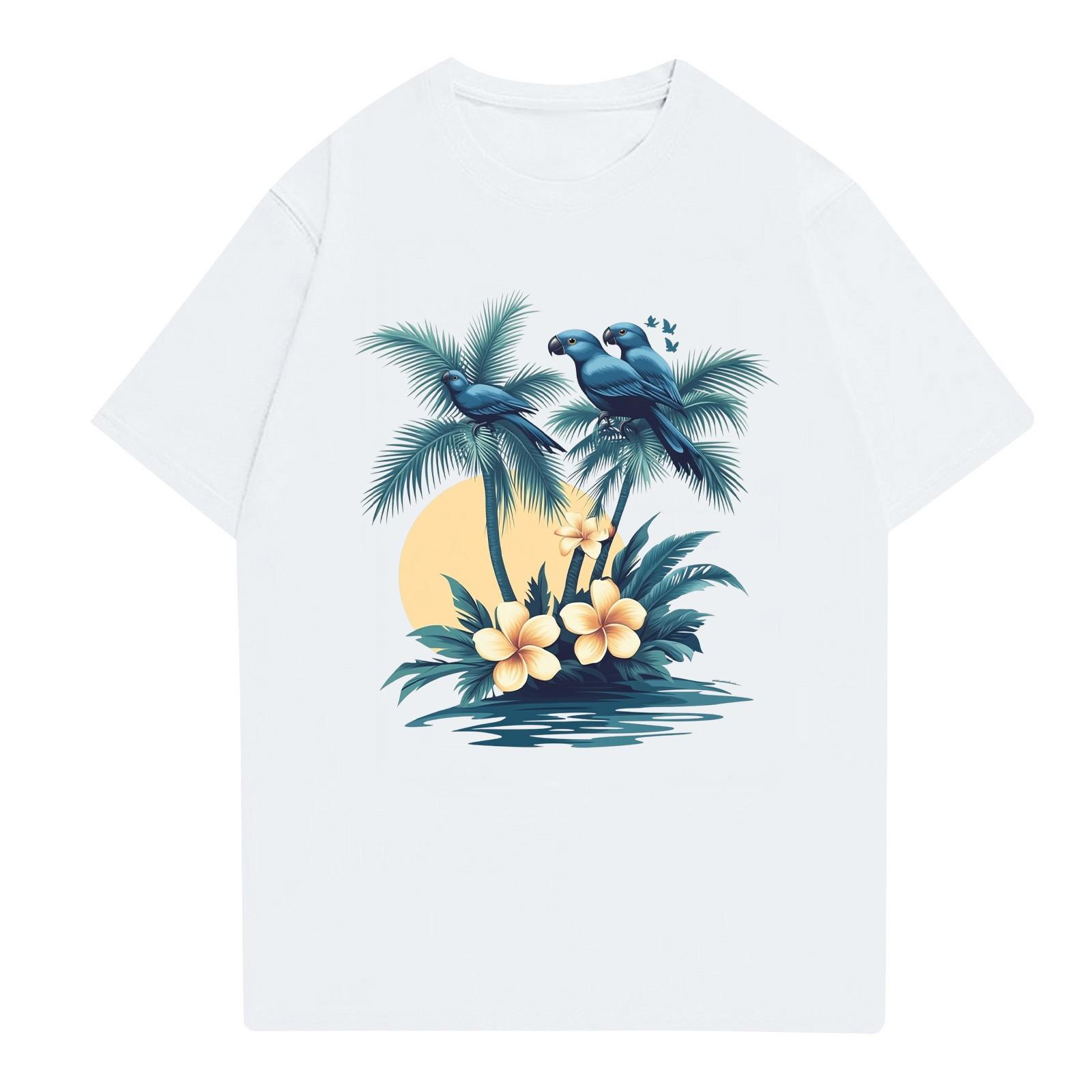 

Мужская рубашка с воротником-стойкой и коротким рукавом, свободная рубашка для отдыха и отдыха, мужская S белый