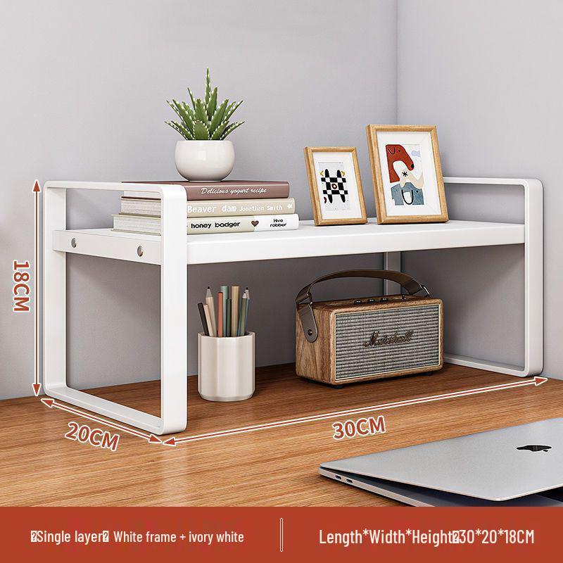 Desktop Multi-layer Bookshelf Storage Organizer for Office and Dorm Desks