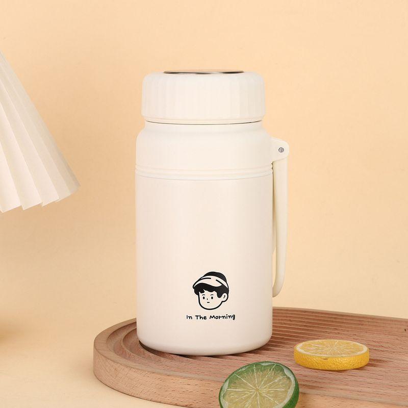 

Cross-Border Popular Large-Capacity Thermos Cup, High-Looking Stainless Steel Water Cup for Women, Portable Outdoor Sports Thermos Bottle for Men White|1,000 ml