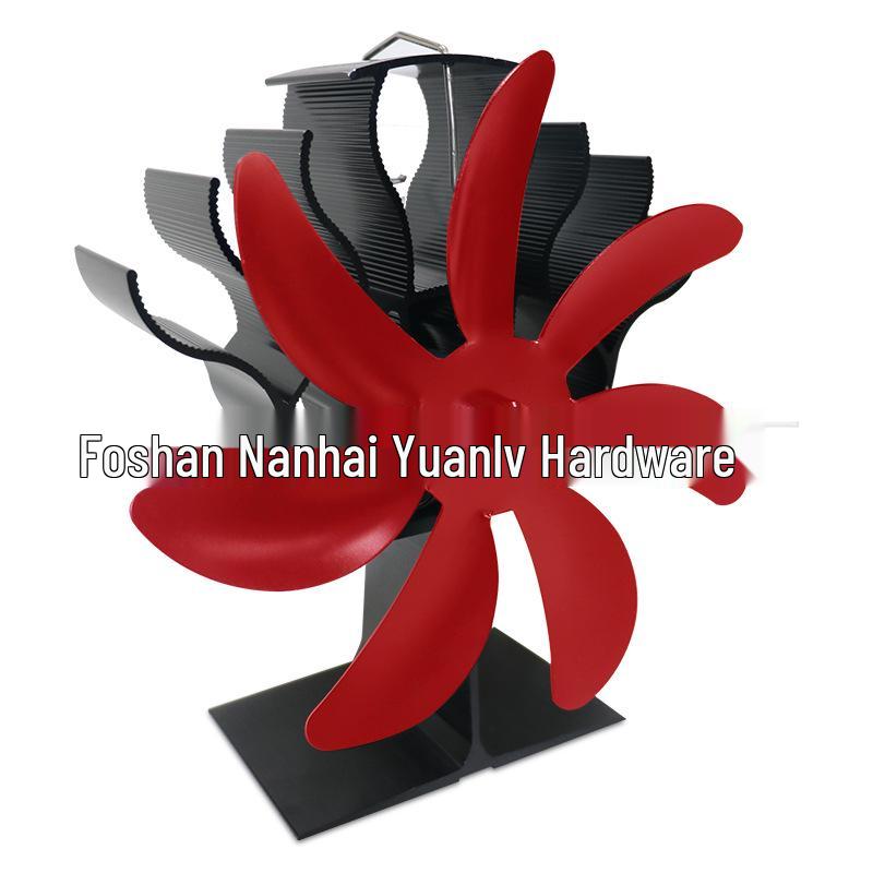 

7-Blade High Temperature Thermodynamic Ice Fishing Fireplace Fan