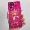 For Tecno Pova 7 Pro Ultra 5G Case Luxury Crown Letter Silicone Soft Phone Case For Tecno Pova7 Pro Ultra Shockproof Back Covers