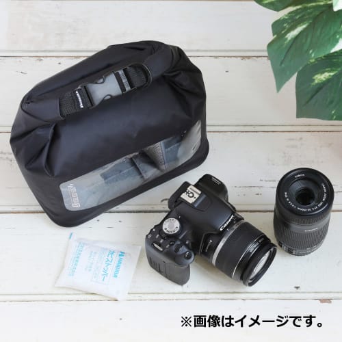 HAKUBA [.co.jp limited] HAKUBA Carcasă rezistentă la umiditate Cutie moale uscată M Dimensiune Negru x Portocaliu AMZKDSBMBK Geantă interioară pentru prevenirea mucegaiului