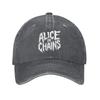 Alice In Chains Rooster Dirt Layne Staley Rock Denim Cap Casual Baseball Caps Adjustable Hat Summer Unisex Baseball Hats