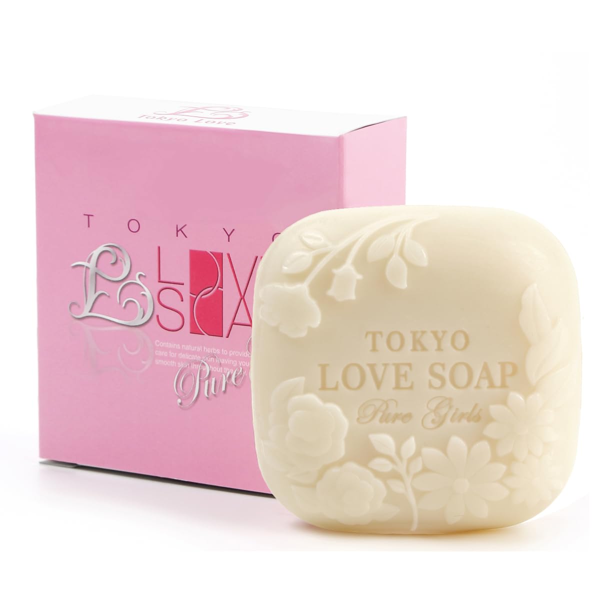 

Tokyo Love Soap Pure Girls Jamu Delicate Zone Rose 80g Soap, Scent,