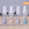 Mini Cosmetic Container 30-100ml Liquid Sprayer Perfume Bottle Cartoon Spray Bottle  Sub-bottle