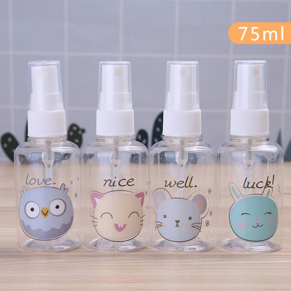 Mini Cosmetic Container 30-100ml Liquid Sprayer Perfume Bottle Cartoon Spray Bottle Sub-bottle