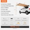 Car Side Awning, Large 6.6' x 8.2' Shade Coverage Vehicle Awning, PU3000mm UV50+ Retractable Car Awning with Waterproof Storage Bag, Height