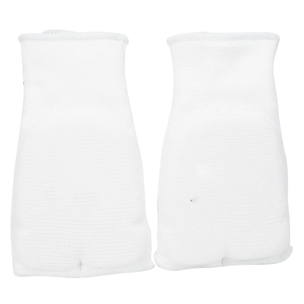 

Пара боксерских перчаток Защита рук для тхэквондо для спортивных тренировок Фитнес КикбоксингБелый 1 пара