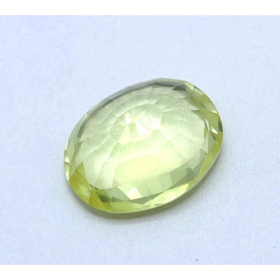 Natural Yellow Sapphire Ring 8 Ct Oval Cut Certified Fabulous Loose Gemstone