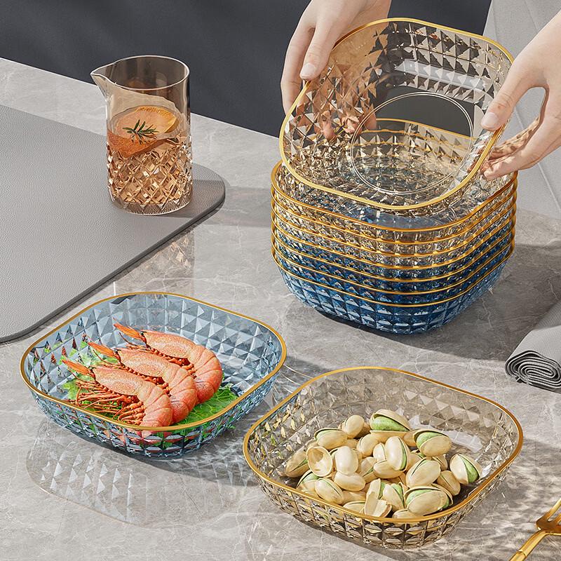 Household Plastic Bone Spit Dish Set