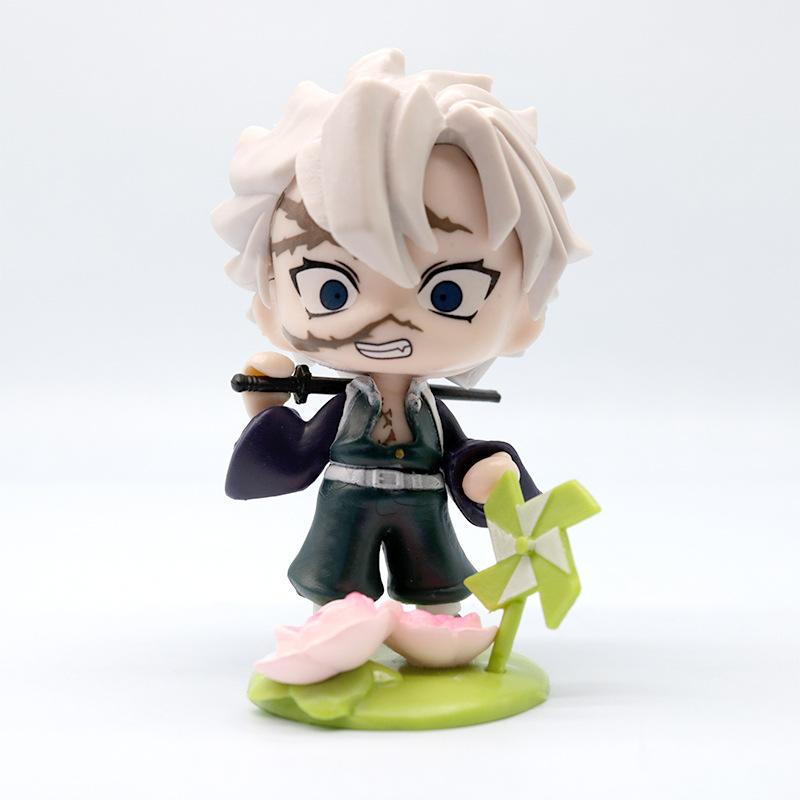 Anime Modelky Tanjirou Nezuko Zenitsu Kyoujurou Kanroji Panenky Akční figurky Hračky pro děti Dárek k narozeninám