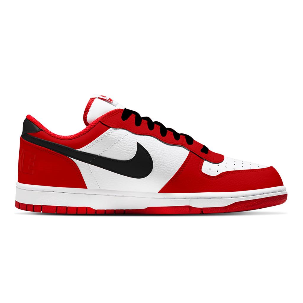 Nike Groß abriebfest, leicht und atmungsaktiv Low-Top-Skateboardschuhe Herren Rot Weiß 355152-150(Team656-)