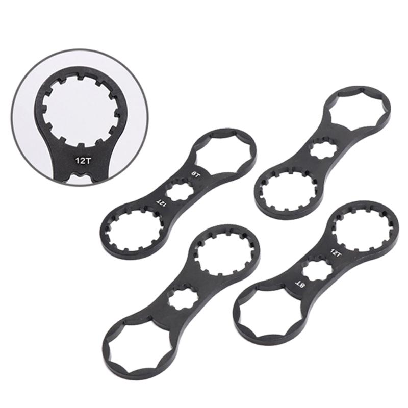 Mountain Bike Wrench Front Fork Wrench Bike Front Fork Cap Wrench Removal Tool