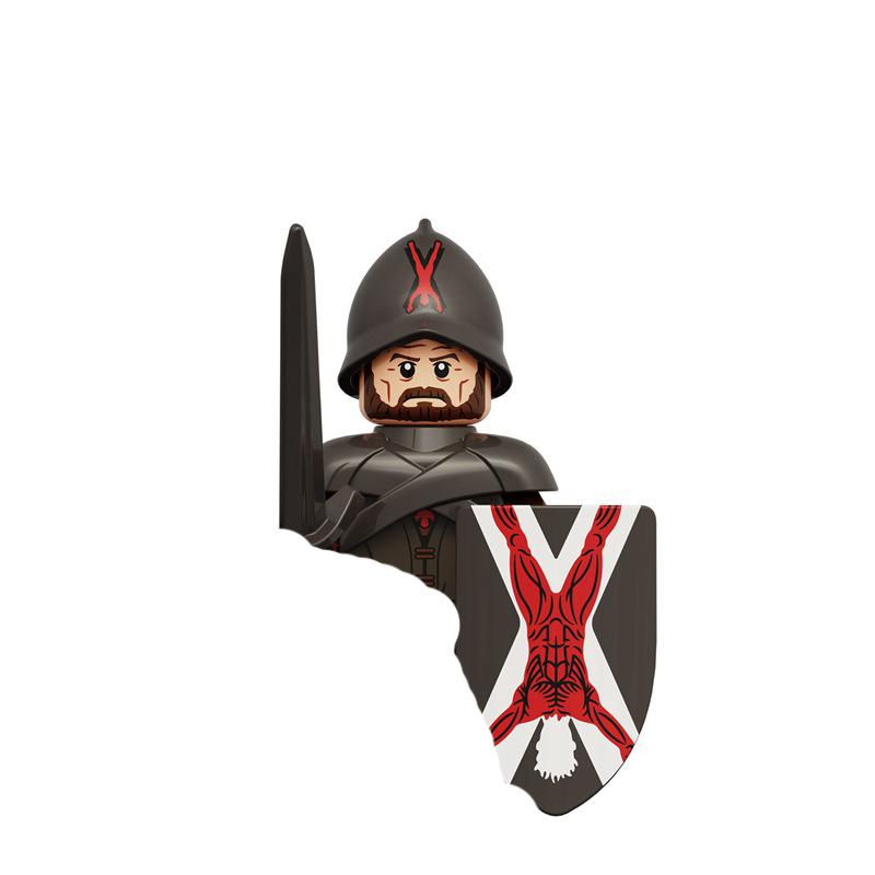 Hot Movies Building Blocks Accessories Power King Archer Games Model Assembly White Walkers Night's Watch Mini Figures