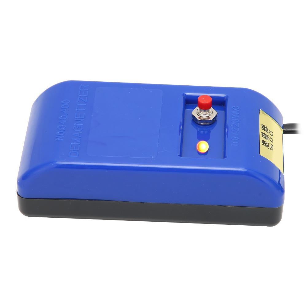 Blauer Kunststoff Uhren Entmagnetisierer 110V/220V Duale Spannung Entmagnetisierungswerkzeug Mechanische Uhr