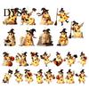 Indoor Resin Crafts Halloween Advent Calendar 2026, 24 Days Patchwork Ghost Countdown with To Gift Luminous Figures, Collectible Gifts for Kids