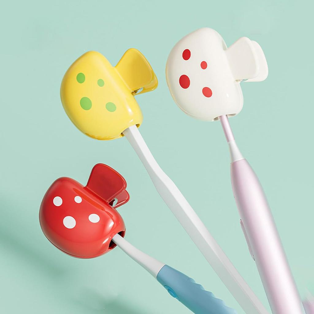 Travel Toothbrush Case - Creative Mushroom-Shaped Dustproof Cover | Portable Brush Head Protector for Home/Outdoor Use