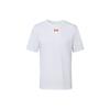 Under Armour China Print Knit Sports Crew Neck Straight T-Shirt Unisex Tops White 21600507-100