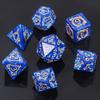 Polyhedral DND Dice Set 7Pcs Dragon Pattern for D&D TRPG Role Playing Board Game Entertainment Collectible Gift