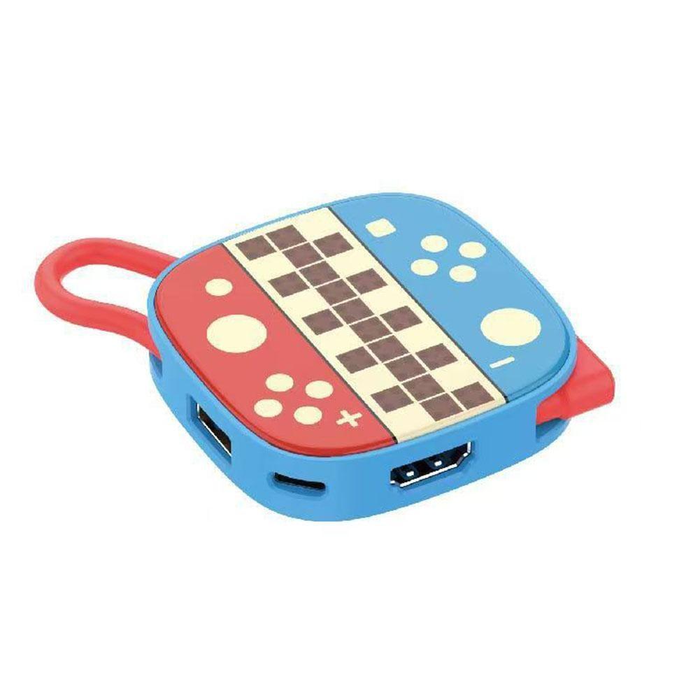 2nd Type C Docking Station 3 in 1 For Switch 2 4k 60Hz USB 3.0 5Gbps PD-100W