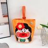 1Pc Kawaii Korean Mummy Bag Cartoon Girl Canvas Tote Bucket Handbag For Female Children Travel All-Match Lunch Bag