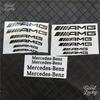 Q1983-Fashion 6pcs Car Styling Dustproof Stickers For Mercedes Benz AMG A C E R M Class CLA GLA W204 W210 W124 W205 W203 Auto Goods