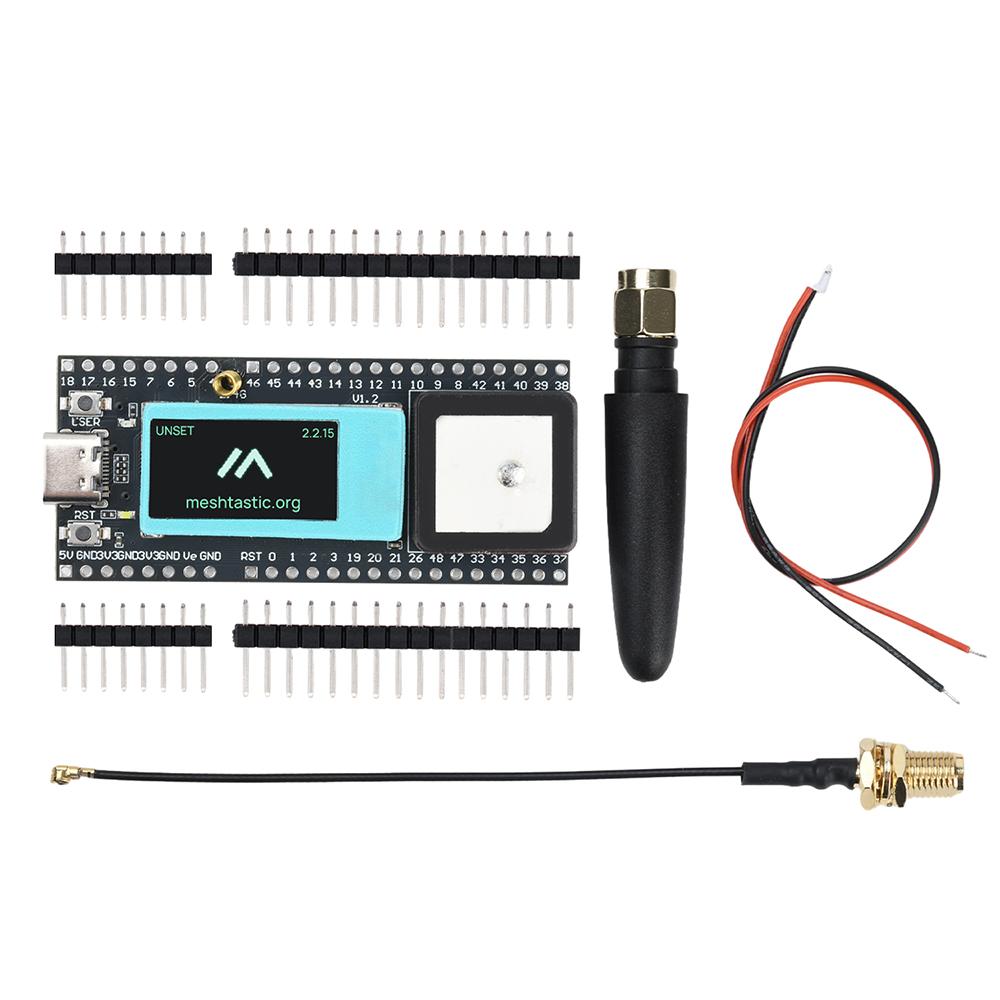 111-111MHz /861-918MHz Wireless Tracker ESP11 LoRa Meshtastic Network Asset Tracker Wi-Fi Bluetooth -compatible GPS Tracker