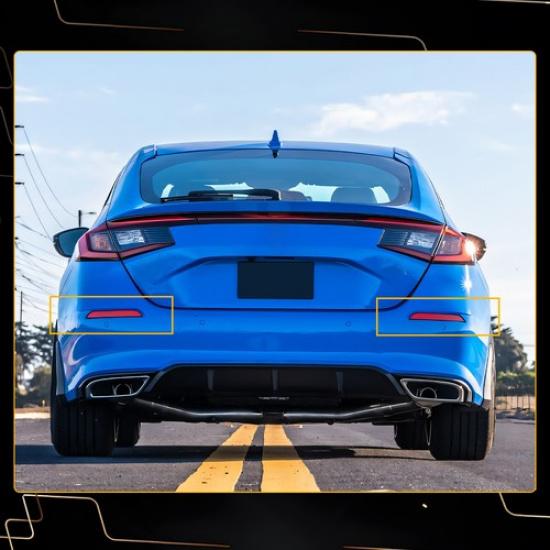 HO1185119 Rear Bumper Reflector For - Honda Civic Sport Touring Sedan EV