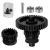 DLC Nano Coating Hardened Steel Extruder Gear Kit Wear Resistant Precise Feeding Upgrade Parts for 3D Printer