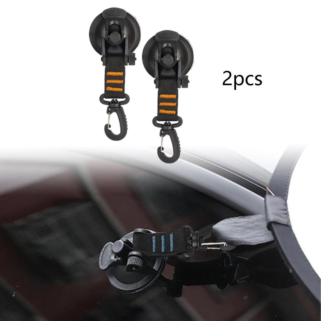 Pack of Rotating Suction Cups for Tent Anchoring