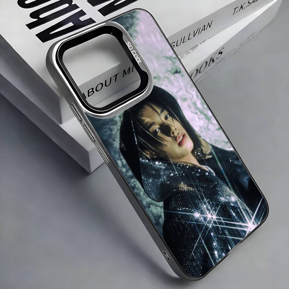 Louis LNGSHOT Phone Case For iPhone 17, 16,15,14,13,12,11 Plus,Pro Max, Colorful Silver Funda Cover