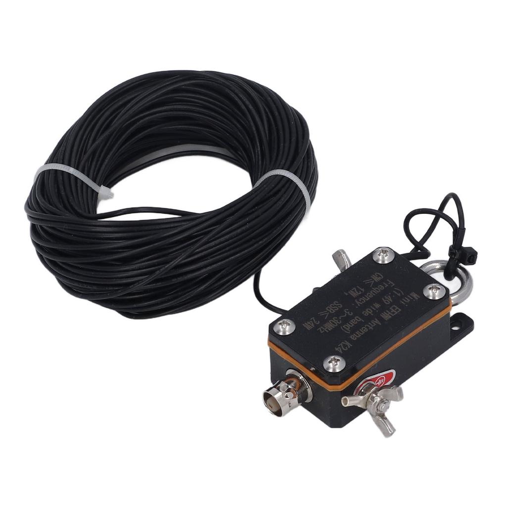 Shortwave Antenna 1:49 Balun 3‑30MHz Compact Standard Interface End Fed Half Wave Antenna