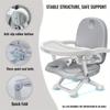 UBRAVOO Children's Booster Seat, Foldable Children's Booster Seat with Removable Tray for Children from 6 to 36 Months