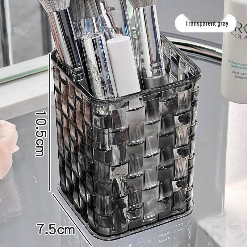 

Transparent Desktop Pen Holder and Stationery Organizer for Home or Office Use
