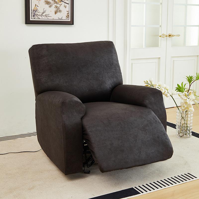 Elastic Chivas Sofa Cover Technical Cloth Chivas Sofa Cover All-inclusive Multi-functional Recliner Cover 1 seater чёрный