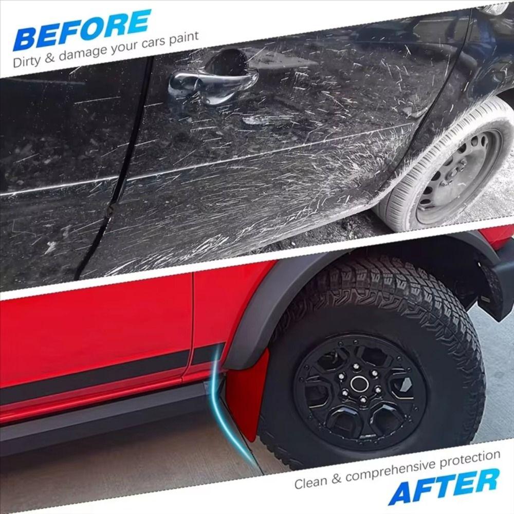 4Pcs High-quality Car Fender Set Universal Wheel Mud Flaps Classic Car Splash Guard SUV