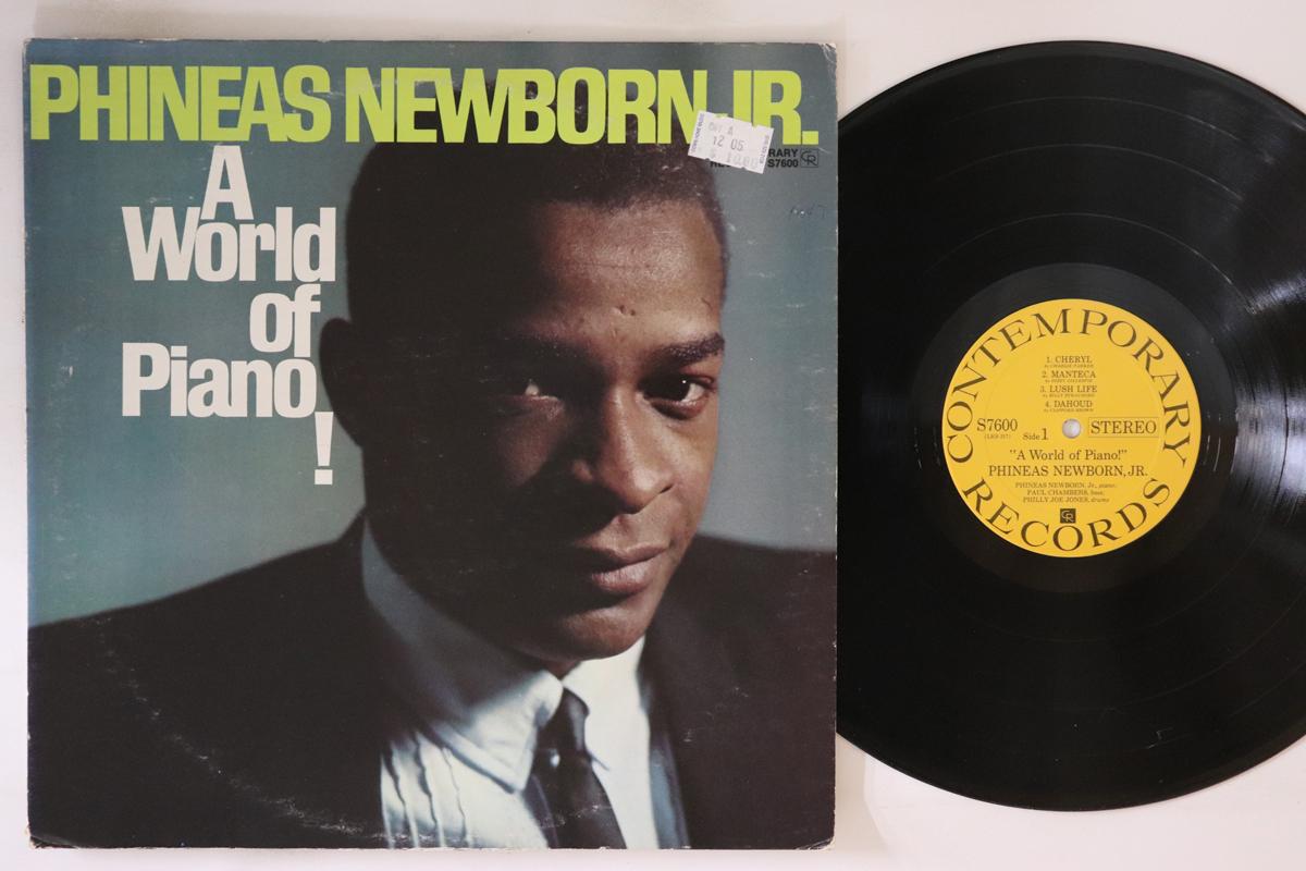 

LP Record PHINEAS NEWBORN JR A World Of Piano S7600 CONTEMPORARY US Jazz Used