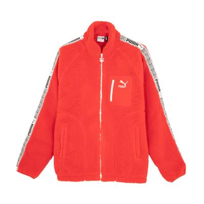 Puma Bz Graphics Veste Sherpa Veste Unisexe Rouge 625196-11