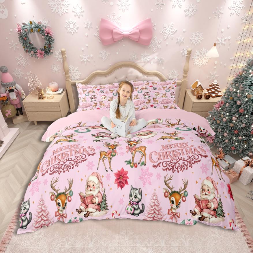 

Comforter Homewish Western Farmhouse Cabin Cute Christmas Snowman Bedding Setred Farm Truck Bed Set For Teens Comforter (quilt)-EU Single(135*200cm)3pcs