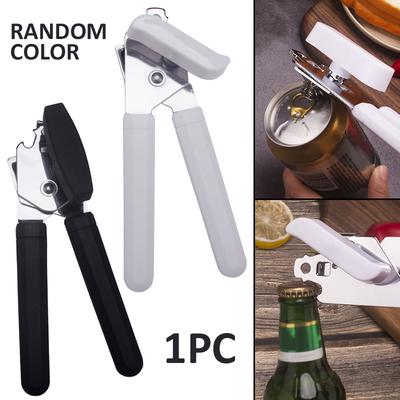 Heavy Duty Stainless Steel Kitchen Tin Can Opener Cutter Easy Comfy Handle Grip