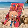 Classic Bunny Beach Towel, Microfiber Beach Towel, Perfect For Pool, Beach, Travel, Home Decor Beach Party Fan Gifts