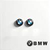 BBIG5 2/5/10Pcs Car Badge Emblem Sticker Auto Control Key Logo Accessories For BMW X1 X2 X3 X5 X4 X6 X7 iX3 F20 F10 F07 E70 E46 E90 E9