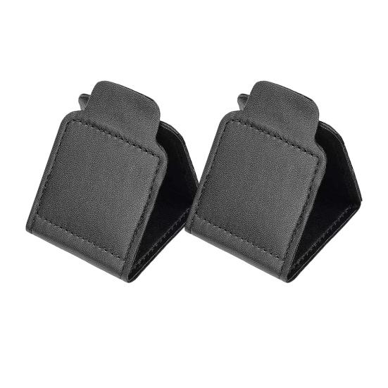 

Регулятор ремня безопасности для детей и взрослых, мягкая накладка на плечо из искусственной кожи с зажимом 2pcs