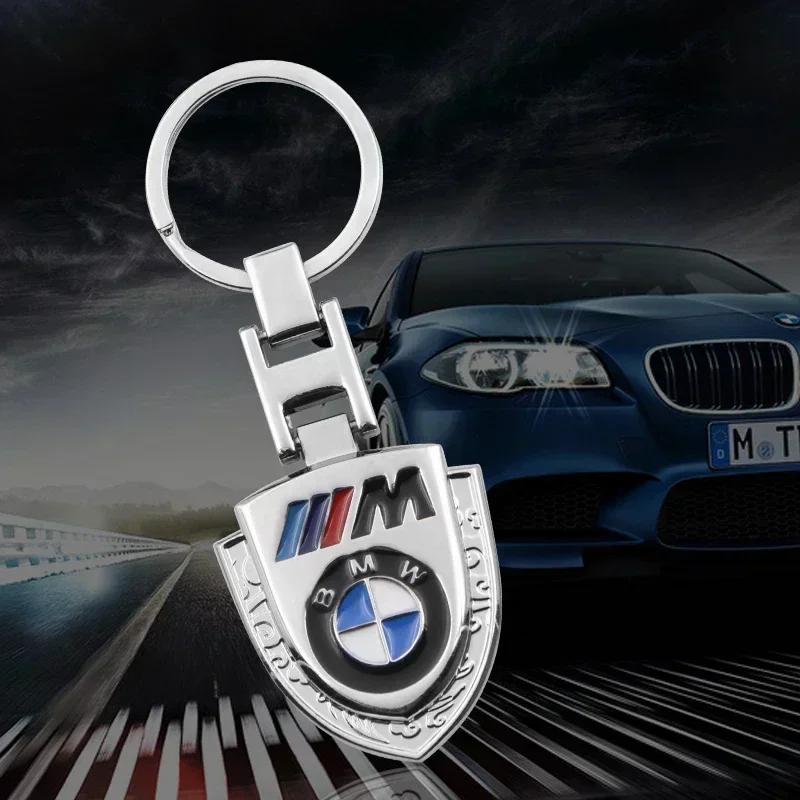 Nieuw 2025 Auto Voor BMW 1 stuks Autosleutelhanger Creatieve dubbelzijdige epoxy metalen sleutelhanger Voor BMW M E39 E36 E60 E90 E3A4 E46 F30 F10 F2