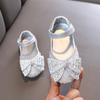 Autumn new style ladylike baby girl girls' princess rhinestone flat shoes, leather shoes, dance performance shoes
