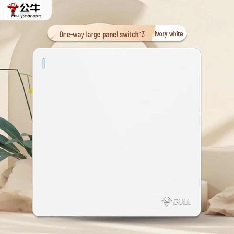 BULL One-Gang Single Control Concealed Wall Switch