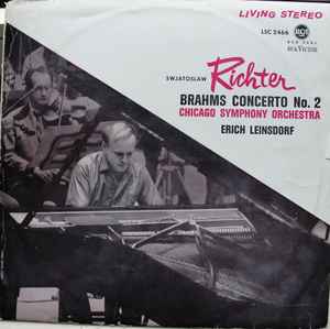 LP Record SWJATOSLAW RICHTER, ERICH LEINSDORF - Brahms Konzert Fur Klavier Und Orch LSC2466 RCA 1965 Germany Classical Used