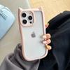 Cute Cartoon Cat Ears Transparent Phone Case For iPhone 11 12 13 14 15 16 Pro Max Plus  X XR XS Shockproof Bumper Back Cover